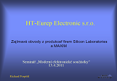 Titulní obrázek - Zajímavé obvody z produkce firem Silicon Laboratories a MAXIM
