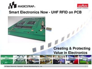 Titulní obrázek - UHF RFID v elektronice — mnohem více, než jenom sledovatelnost
