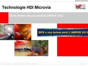 Titulní obrázek - Technologie HDI Microvia pro DPS